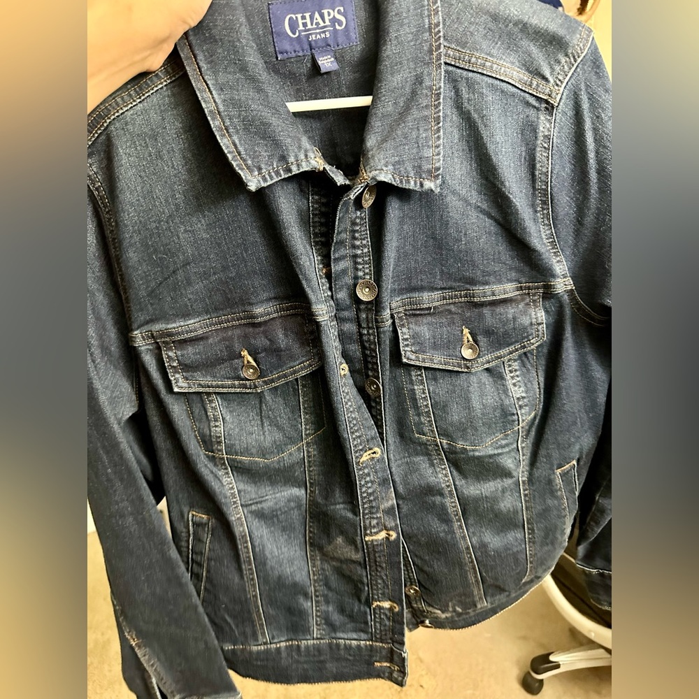 Women Chaps Jean Jacket